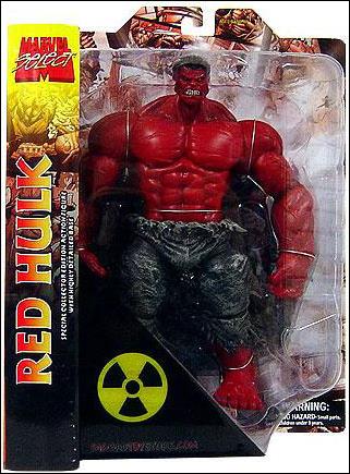 Marvel Select figure 104 Red Hulk