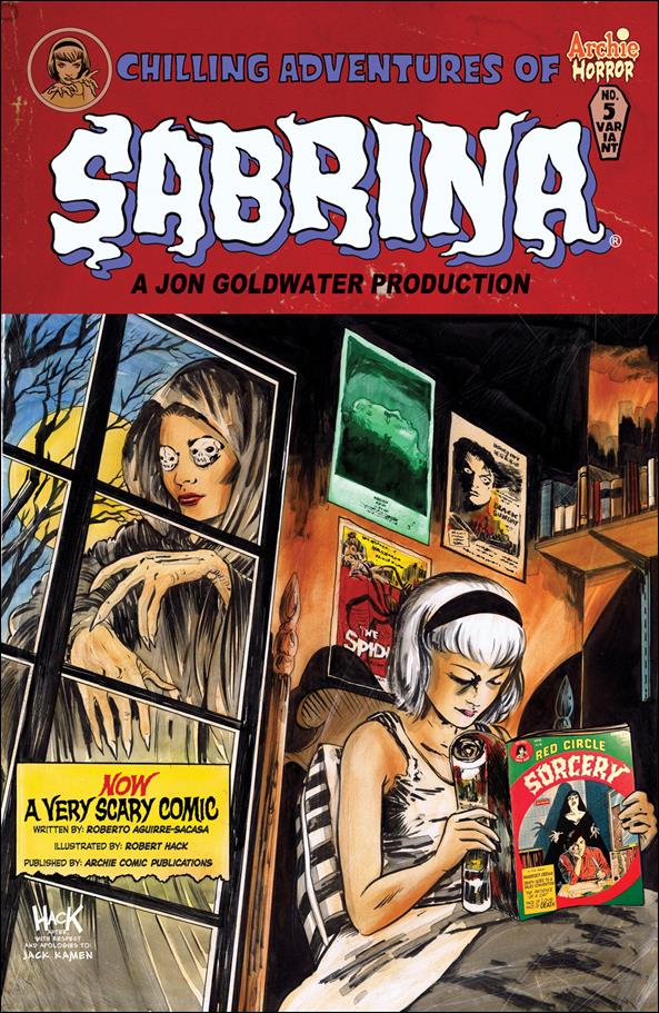 Chilling Adventures of Sabrina issue 5-B "Creepshow" Homage Cover