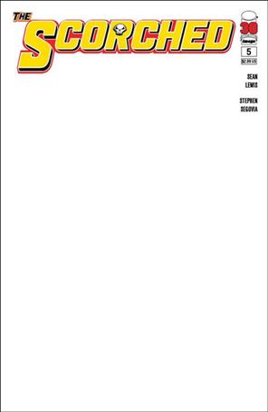 Scorched issue 5.00-C Blank/Sketch Cover