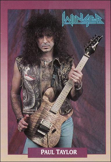 Rock Cards (Base Set) card 61 Paul Taylor