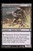 Magic the Gathering: Archenemy (Base Set) card 26 Twisted Abomination
