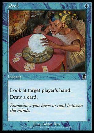 Magic the Gathering: Odyssey (Base Set) card 91 Peek