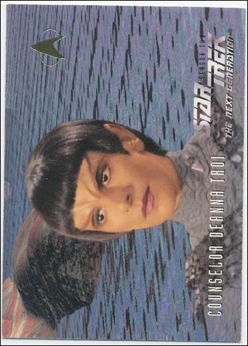 Star Trek: The Next Generation - The Episode Collection Season Two (Base Set) card 125 Counselor Deanna Troi - Card H