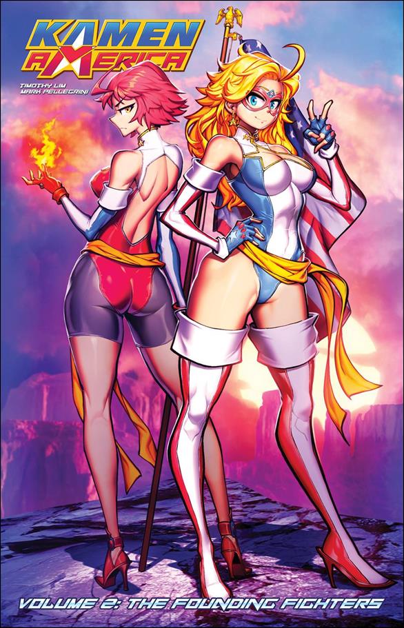 Kamen America issue 2 The Founding Fighters