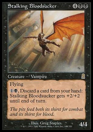 Magic the Gathering: Odyssey (Base Set) card 163 Stalking Bloodsucker