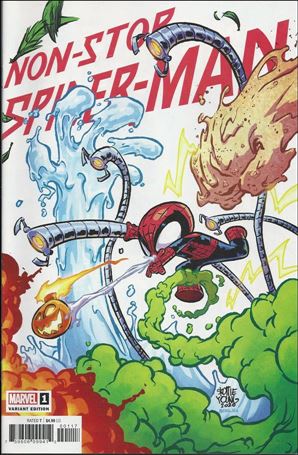 Non-Stop Spider-Man issue 1-D Skottie Young Baby Cover