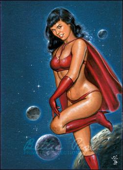 Bettie Page Private Collection (Promo) card BP9a-NSU-B