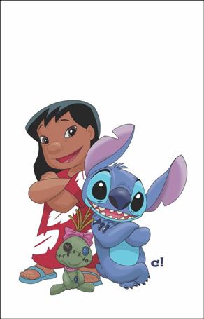 Lilo & Stitch issue 8-E Craig Rousseau 1:7 Virgin Bleed Cardstock Cover