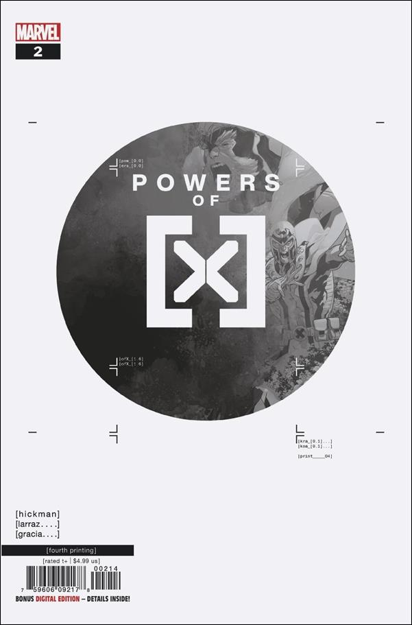 Powers of X issue 2-K R.B. Silva Cover (4th Printing)