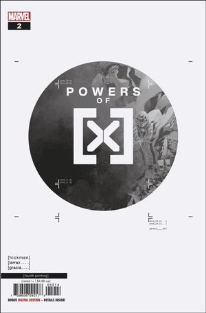Powers of X issue 2-K R.B. Silva Cover (4th Printing)