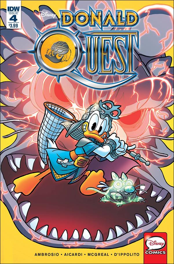 Donald Quest issue 4 Stefano Zanchi Cover