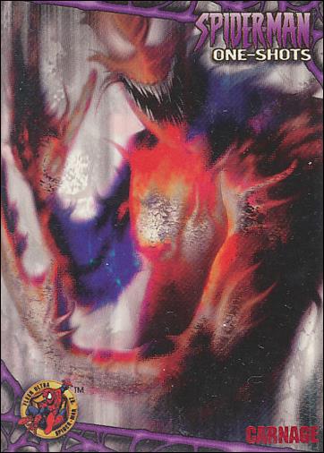 1997 Fleer Ultra Spider-Man (Base Set Red) card 12 Carnage