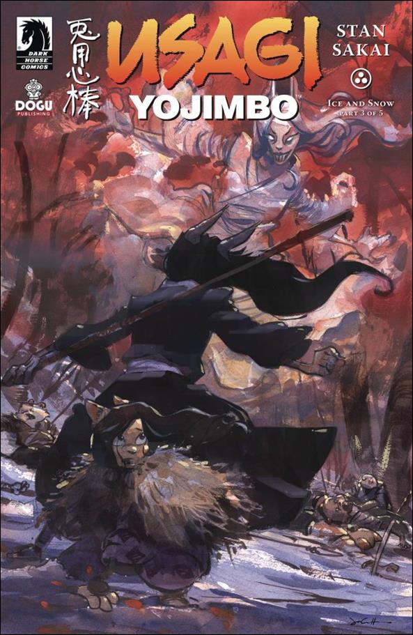 Usagi Yojimbo: Ice and Snow issue 3-B Jared Cullum Cover