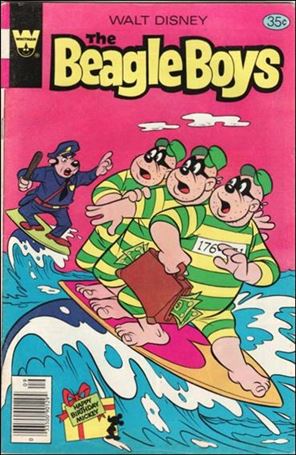 Walt Disney the Beagle Boys issue 44-B Whitman Cover