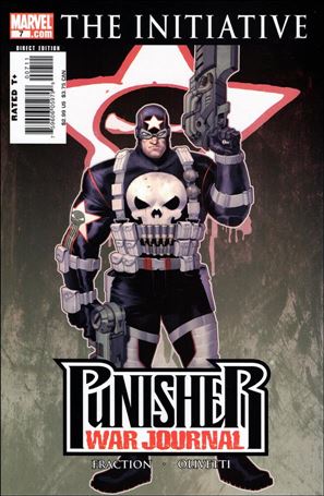 Punisher War Journal (2006) issue 7-B Captain America Punisher Cover
