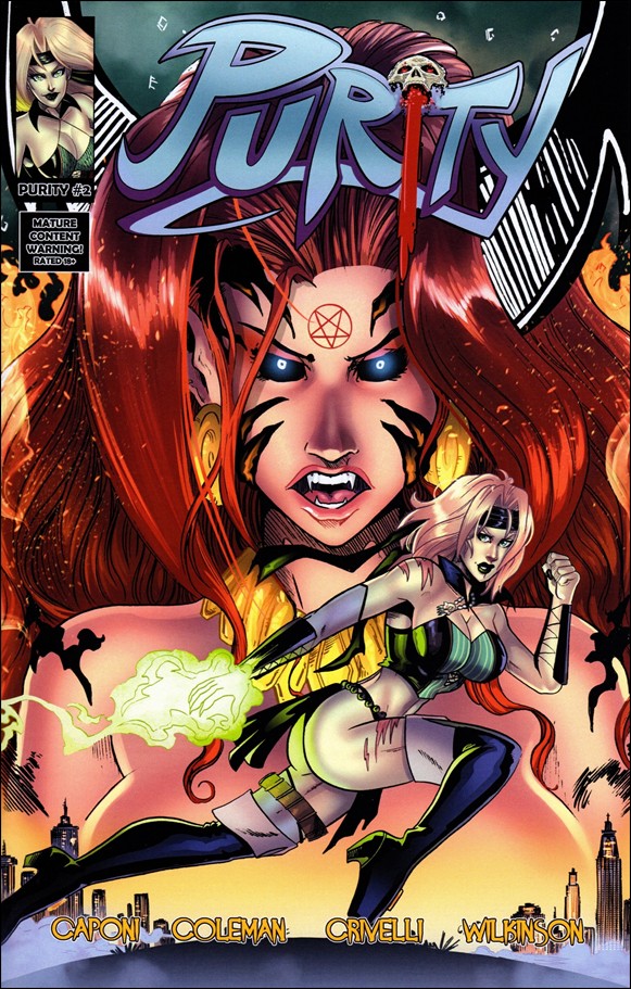 Purity (2023) issue 2 Nick Caponi Cover