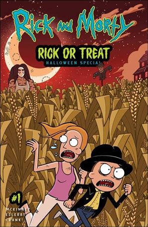 Rick and Morty: Rick or Treat Halloween Special issue 1-B Jarrett Williams Cover