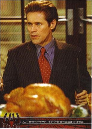 Spider-Man: The Movie (Base Set) card 67 Unhappy Thanksgiving