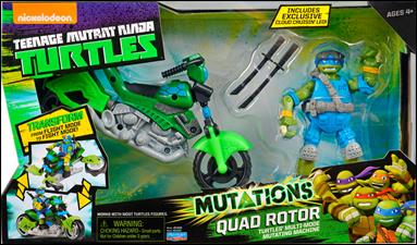 Teenage Mutant Ninja Turtles (Mutations) Vehicles figure 1 Quad Rotor with Cloud Cruisin' Leo