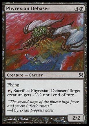 Magic the Gathering: Duel Decks: Phyrexia vs. the Coalition (Base Set) card 10 Phyrexian Debaser