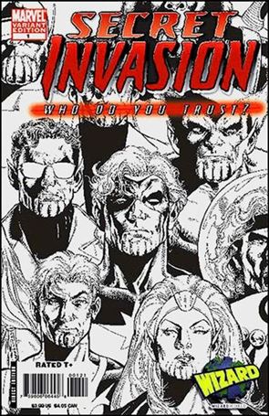 Secret Invasion: Who Do You Trust? issue 1-B Wizard World Chicago Cover 1/7500