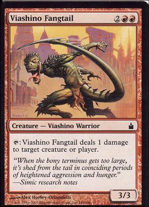 Magic the Gathering: Ravnica (Base Set)  card 148 Viashino Fangtail