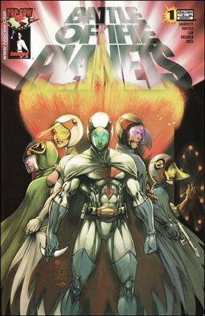 Battle of the Planets (2002) issue 1-D Michael Turner Cover