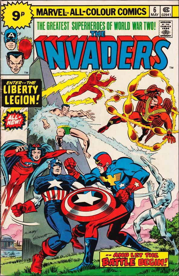 Invaders (1975) issue 6-C UK Price Cover