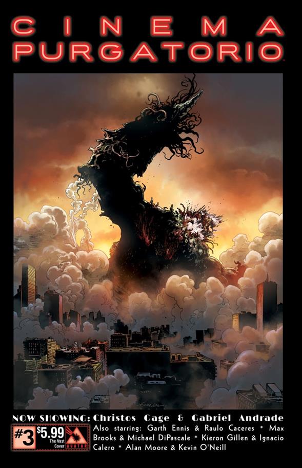 Alan Moore's Cinema Purgatorio issue 3-E The Vast Cover