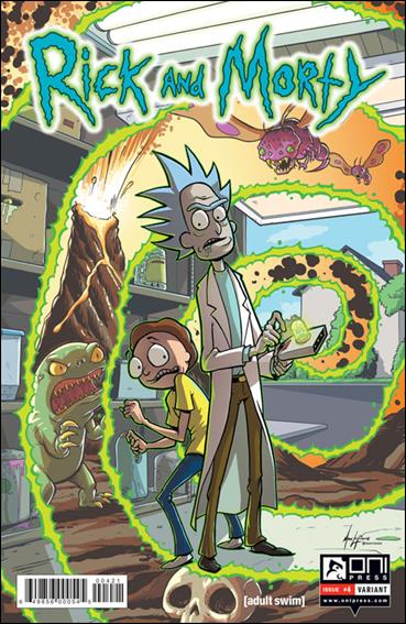 Rick and Morty (2015) issue 4-B Mark Lapierre Cover