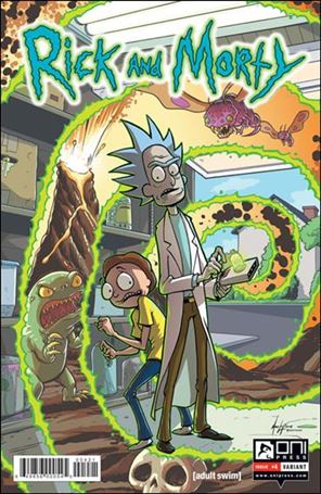 Rick and Morty (2015) issue 4-B Mark Lapierre Cover