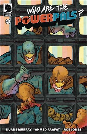 Who Are the Power Pals? issue 3-B Jesse Lonergan Cover