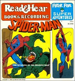 45 RPM Read & Hear Book & Recording issue 2003 Spider-Man