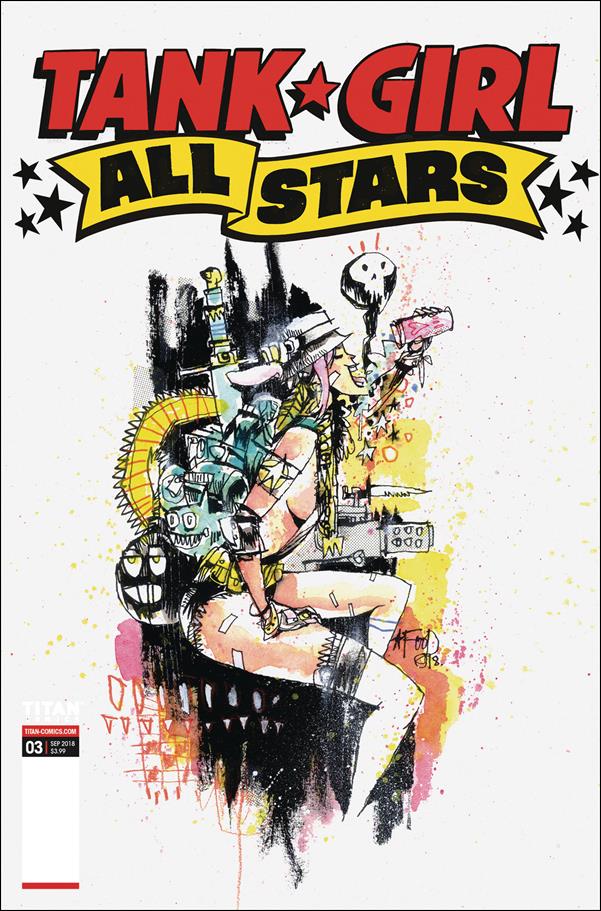 Tank Girl All Stars issue 3-C Jim Mahfood Cover