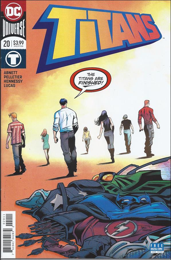 Titans (2016) issue 20 Paul Pelletier Cover