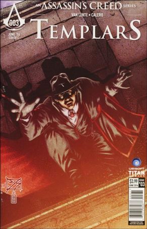 Assassin's Creed: Templars issue 3-C Blair Shedd Cover