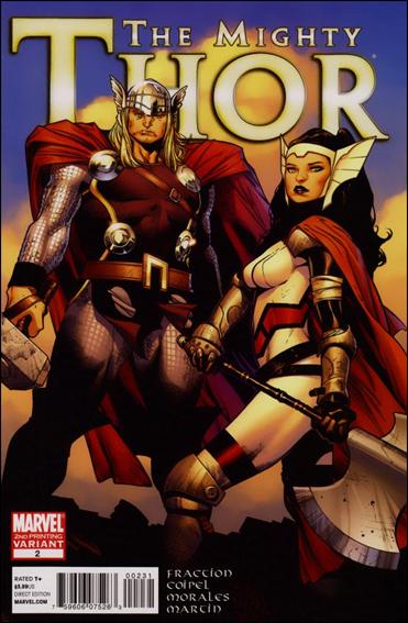 Mighty Thor (2011) issue 2-C Olivier Coipel Cover (2nd Printing)