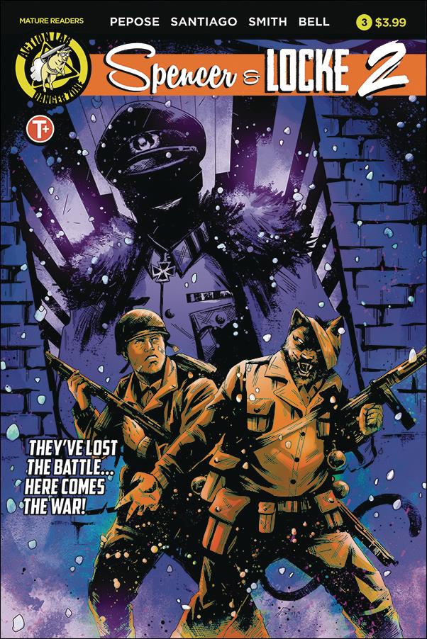 Spencer & Locke 2 issue 3-B Maan House Cover