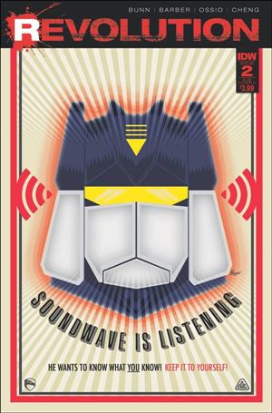 Revolution issue 2-D James Biggie Subscription Cover