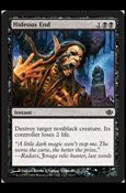 Magic the Gathering: Duel Decks: Garruk vs. Liliana (Base Set) card 52 Hideous End