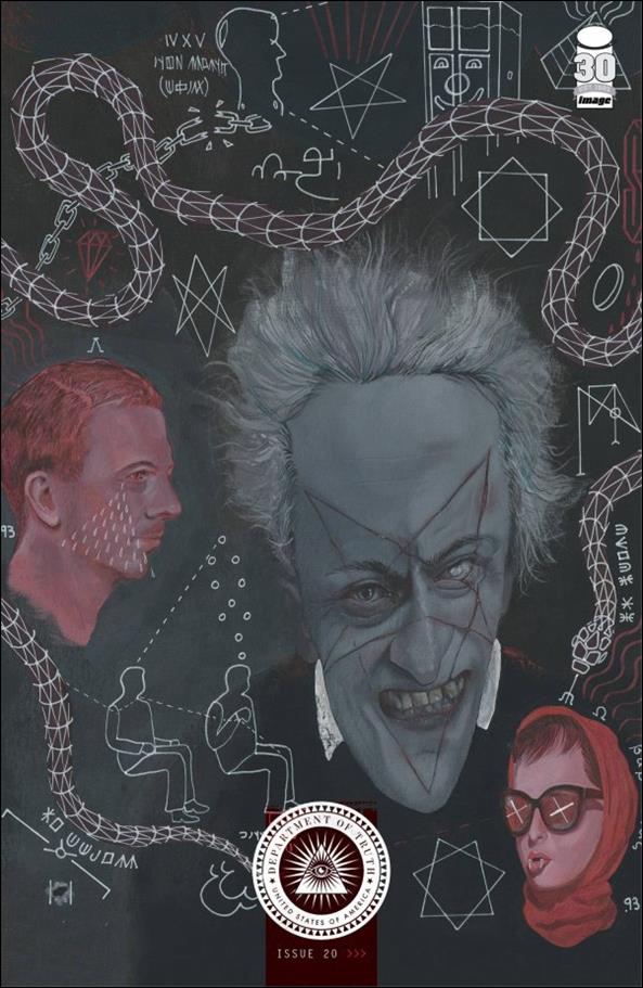 Department of Truth issue 20-B Daniel P. Carter 1:25 Cover
