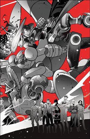 DC: Mech issue 1-C Baldemar Rivas Team Wraparound Cover