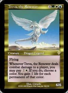 Magic the Gathering: Invasion (Base Set) card 280 Treva, the Renewer