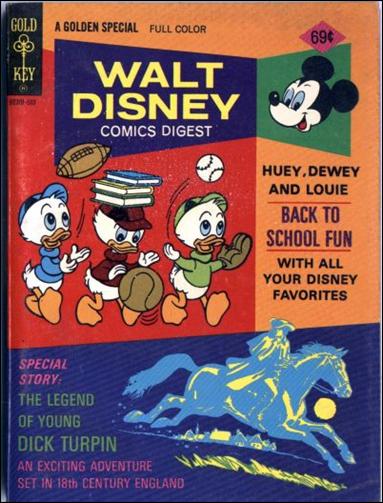 Walt Disney Comics Digest issue 55