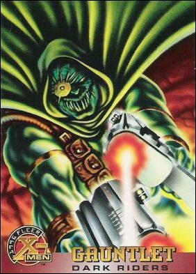 1996 Fleer X-Men Wal-Mart (Base Set) card 44 Gauntlet