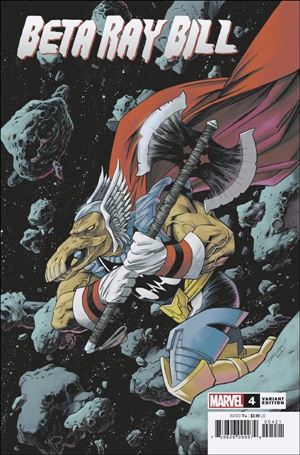 Beta Ray Bill issue 4-B Declan Shalvey 1:25 Cover