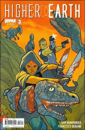 Higher Earth issue 3-B Phil Noto Cover