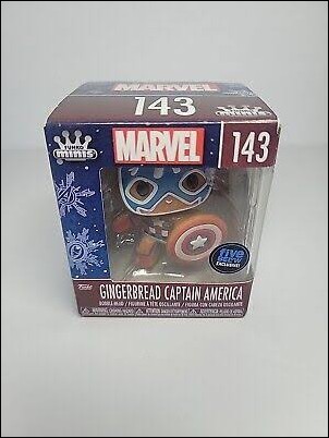 Funko Minis figure 143 Gingerbread Captain America 