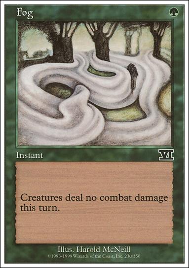 Magic the Gathering: 6th Edition (Base Set) card 230 Fog