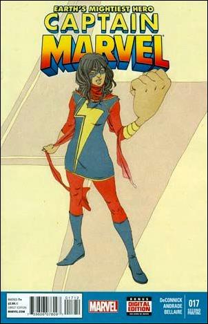 Captain Marvel (2012) issue 17-C Adrian Alphona Cover (2nd Printing)